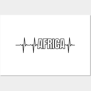 Africa Heartbeat Posters and Art